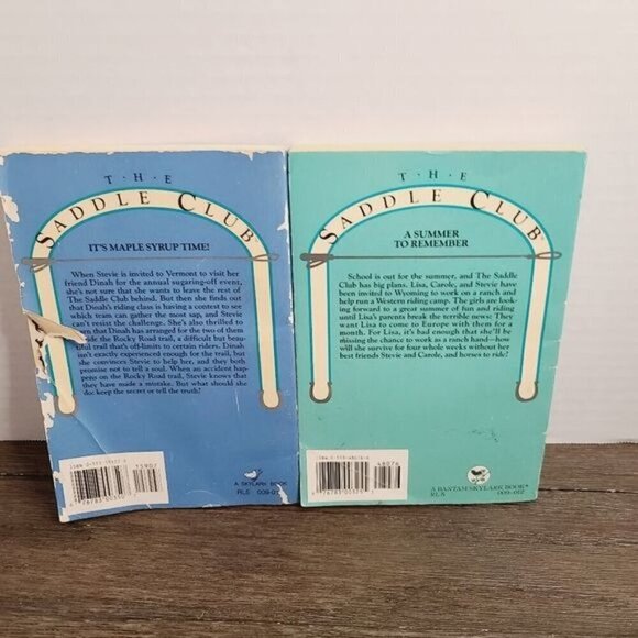Vintage 90s The Saddle Club BY Bonnie Bryant #29 #20 Book Bundle - Picture 2 of 12